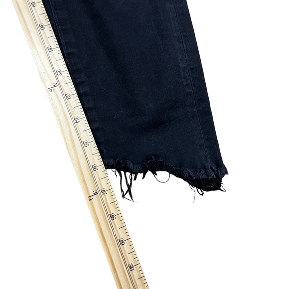 Articles Of Society 31 Black Sammy Diagonal Hem Distressed Jeans - Picture 10 of 12
